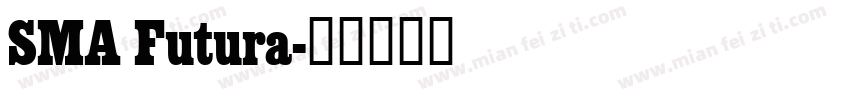 SMA Futura字体转换